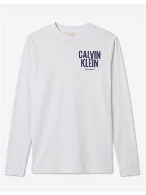 ls 30s eu block front calvin tee CALVIN KLEIN JEANS | LV04RH859GYAF